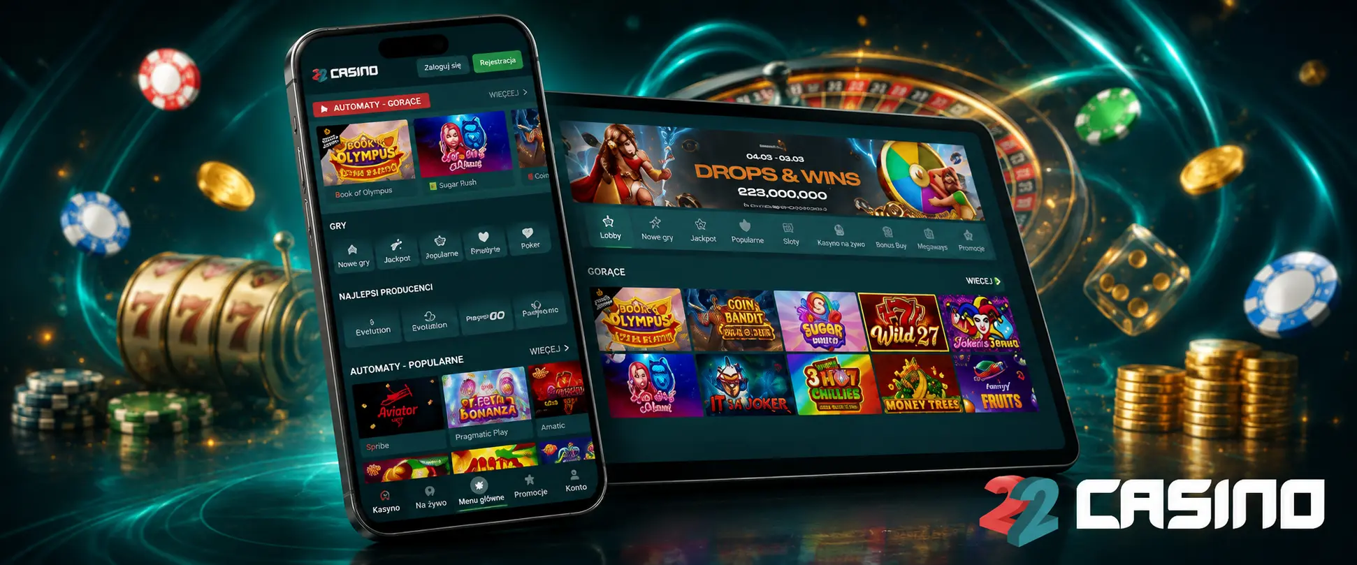 Jak rozpocząć grę w sloty 22Casino? Jak rozpocząć grę w sloty 22Casino?
